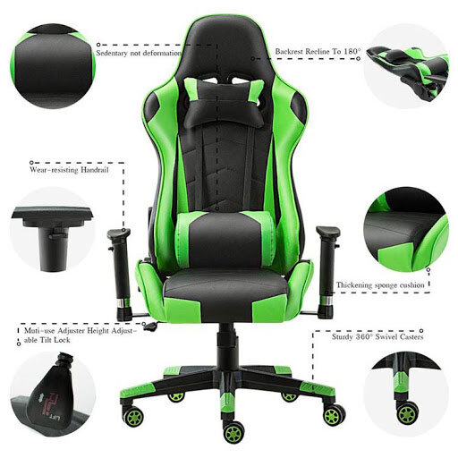 sillas gaming comodas