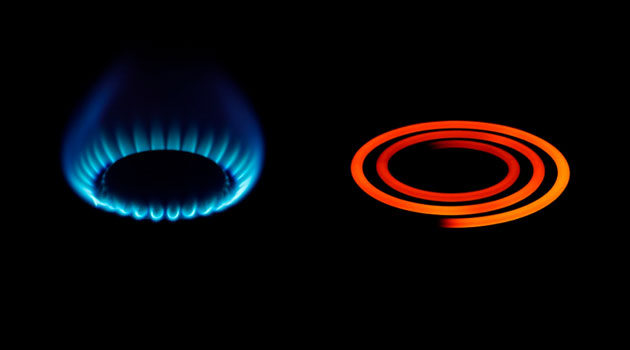 estufa de gas vs electrica
