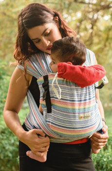 Portabebés tipo mei tai