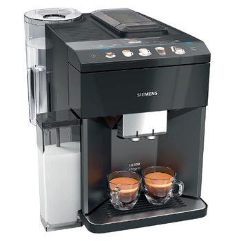 Cafetera superautomática doble depósito
