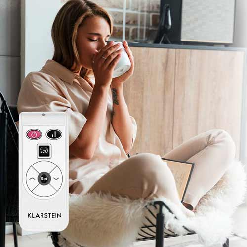 Radiadores eléctricos con control a distancia