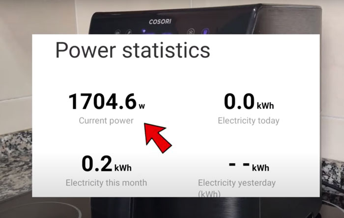 Cuánto consume una freidora de aire