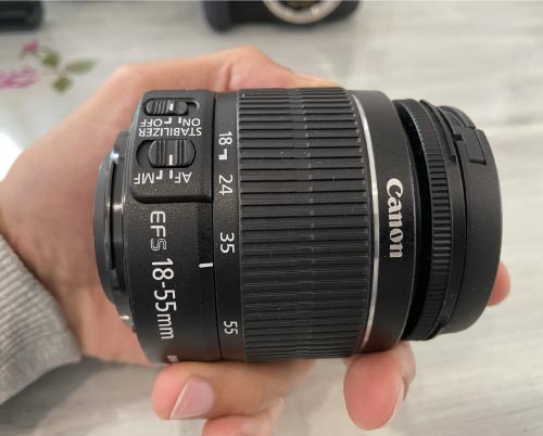 Objetivo Canon eos 2000D